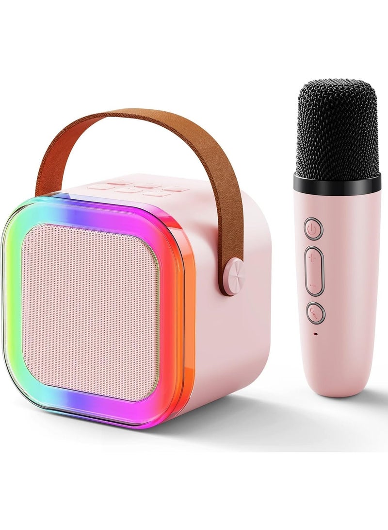 Portable K12 Bluetooth Small Home KTV Microphone Speaker with 1 Microphones - Image 1